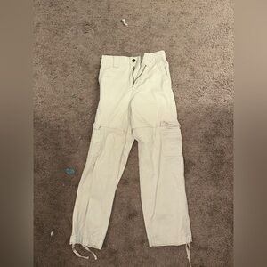 Old Navy white cargos